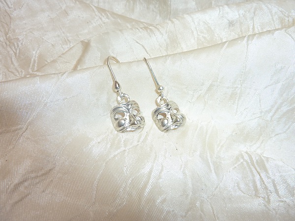 boucles d'oreille en argent