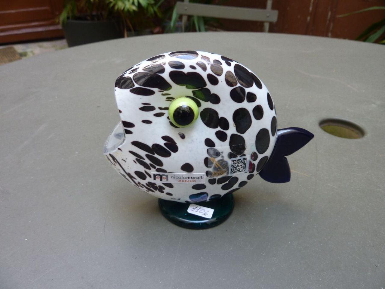 verre de Murano, artisanat venitien, poisson,  Il Campiello 
