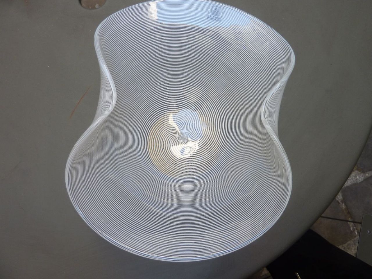 verre de Murano, coupe en verre, verre soufflé, Il Campiello 