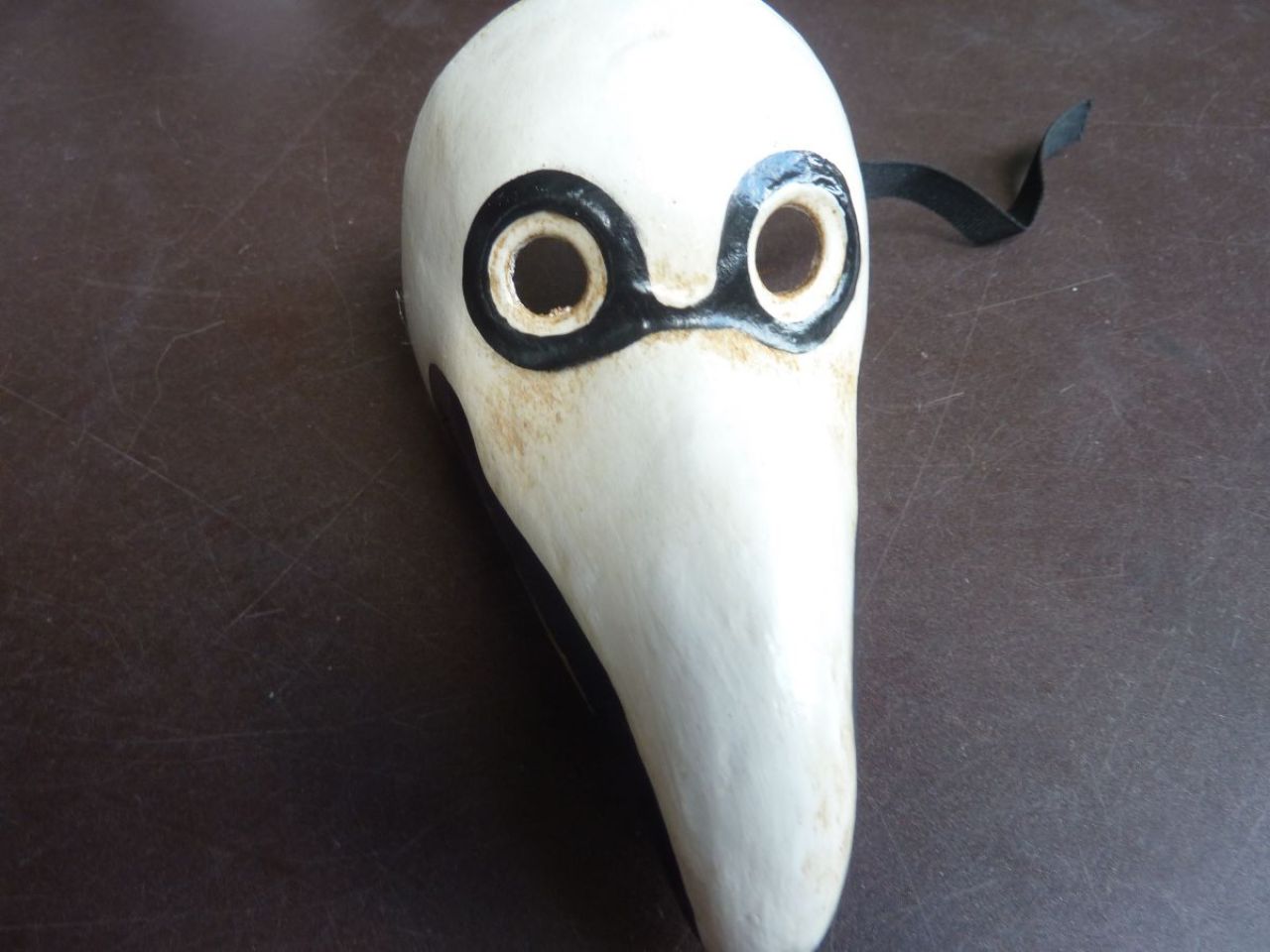 masque miniature ,masque collection, masque médecin de la peste 