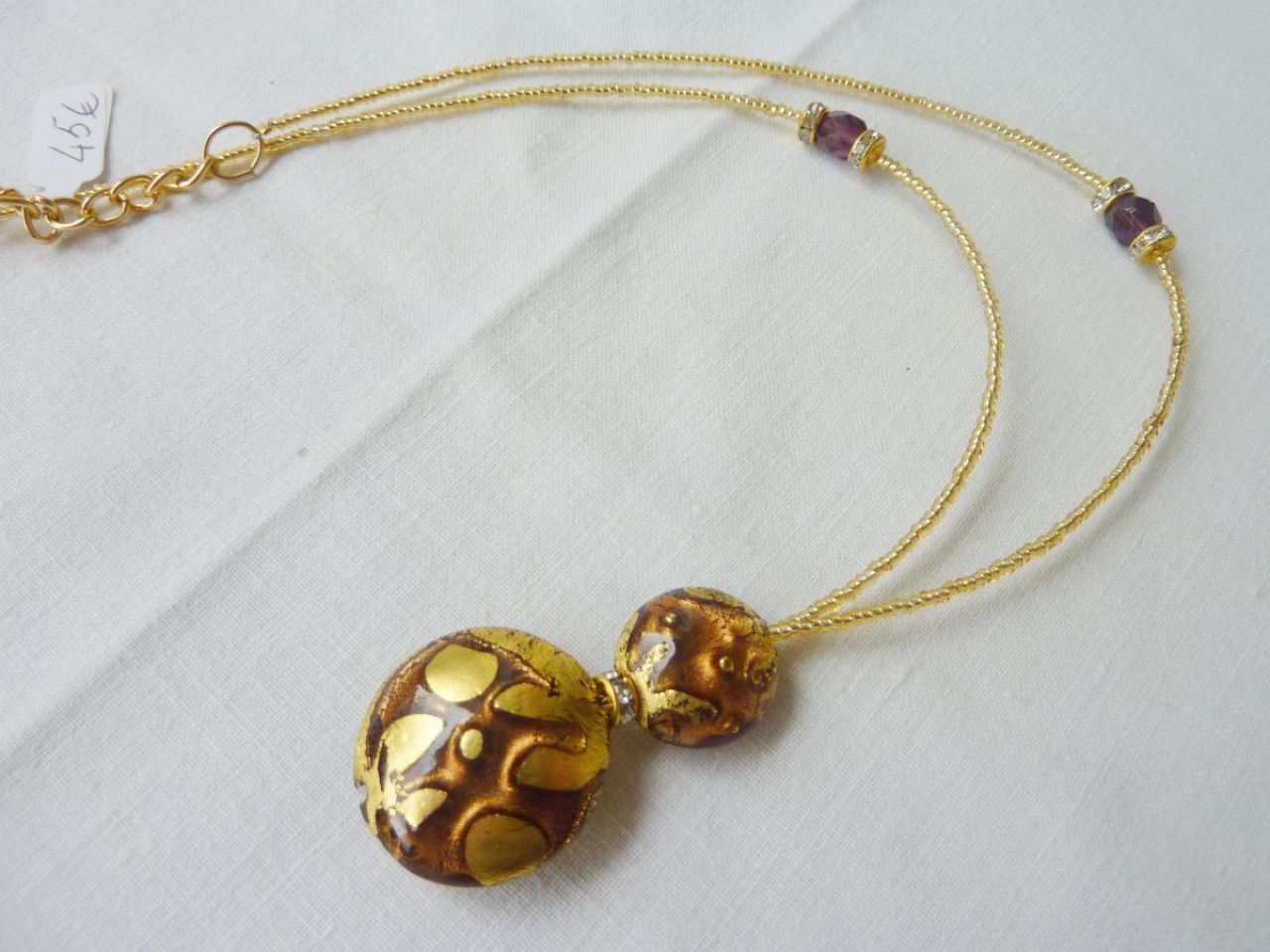 bijoux femme, bijoux en verre de Murano 