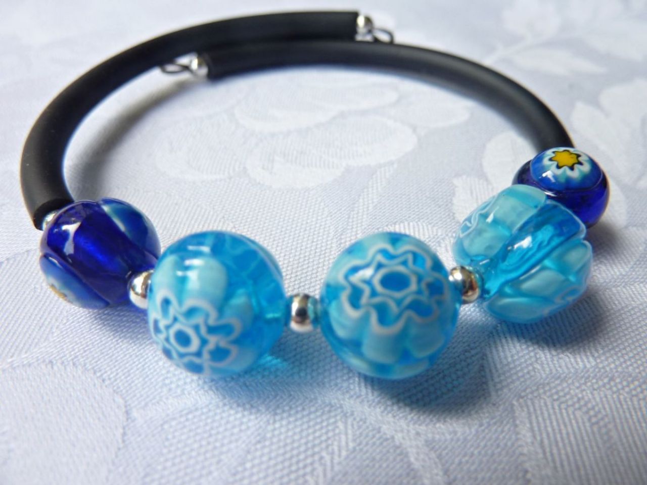 bracelet femme ou homme, bracelet perles de Venise