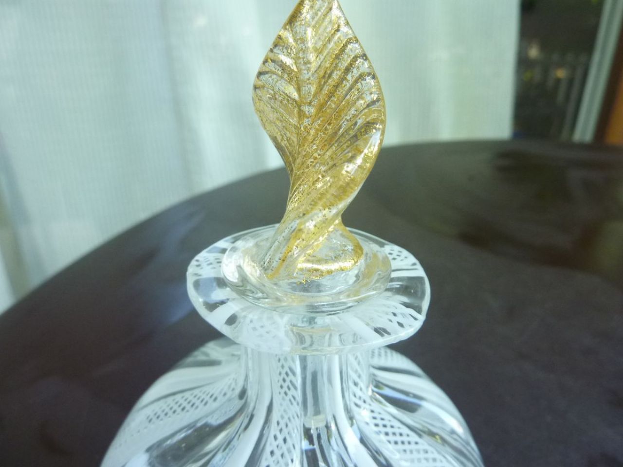 flacon en verre deMurano 