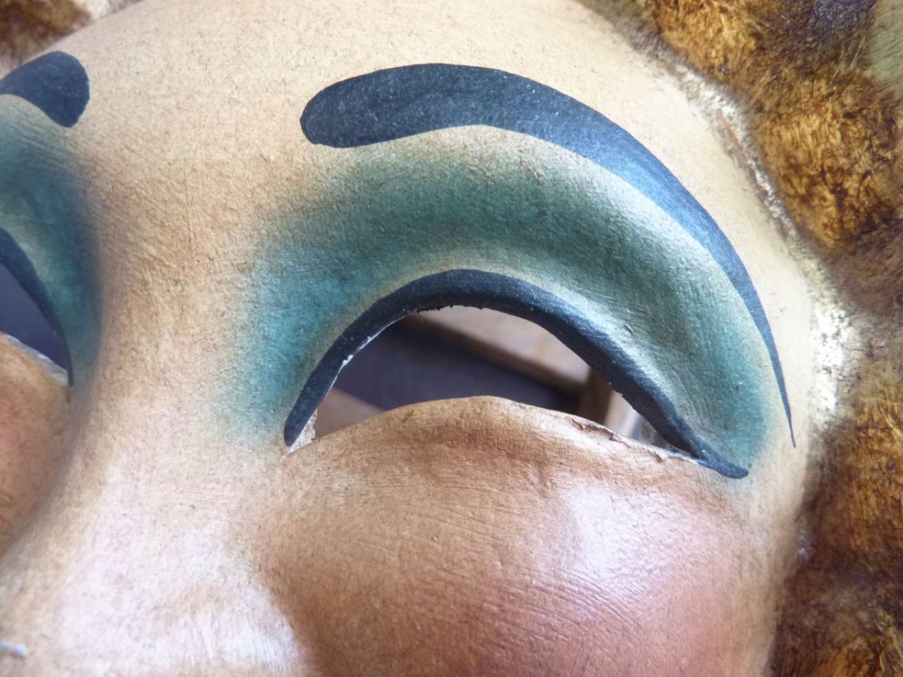 masque de Venise, masque de décoration, soleil 