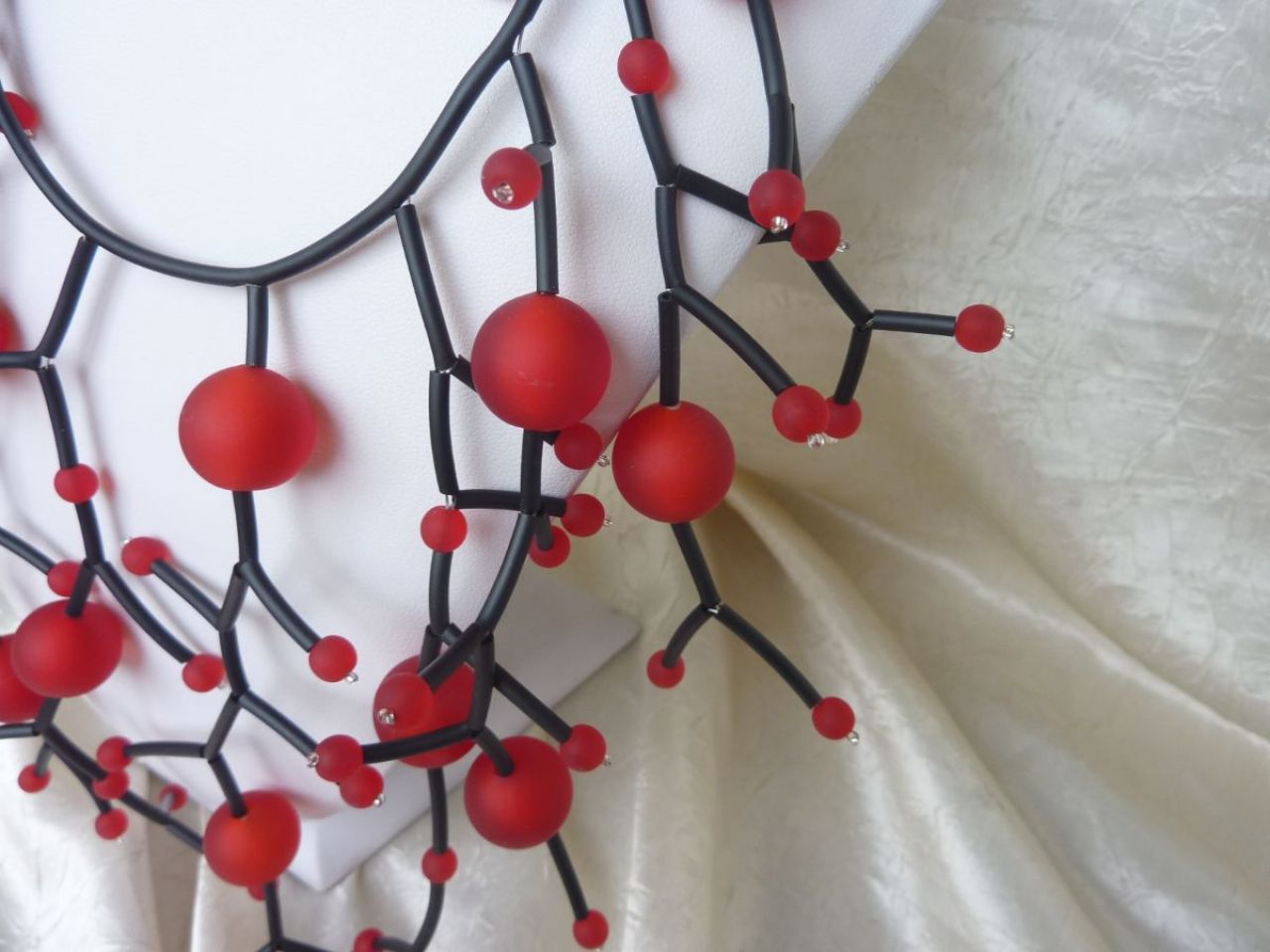collier en verre de murano , bijou murano 