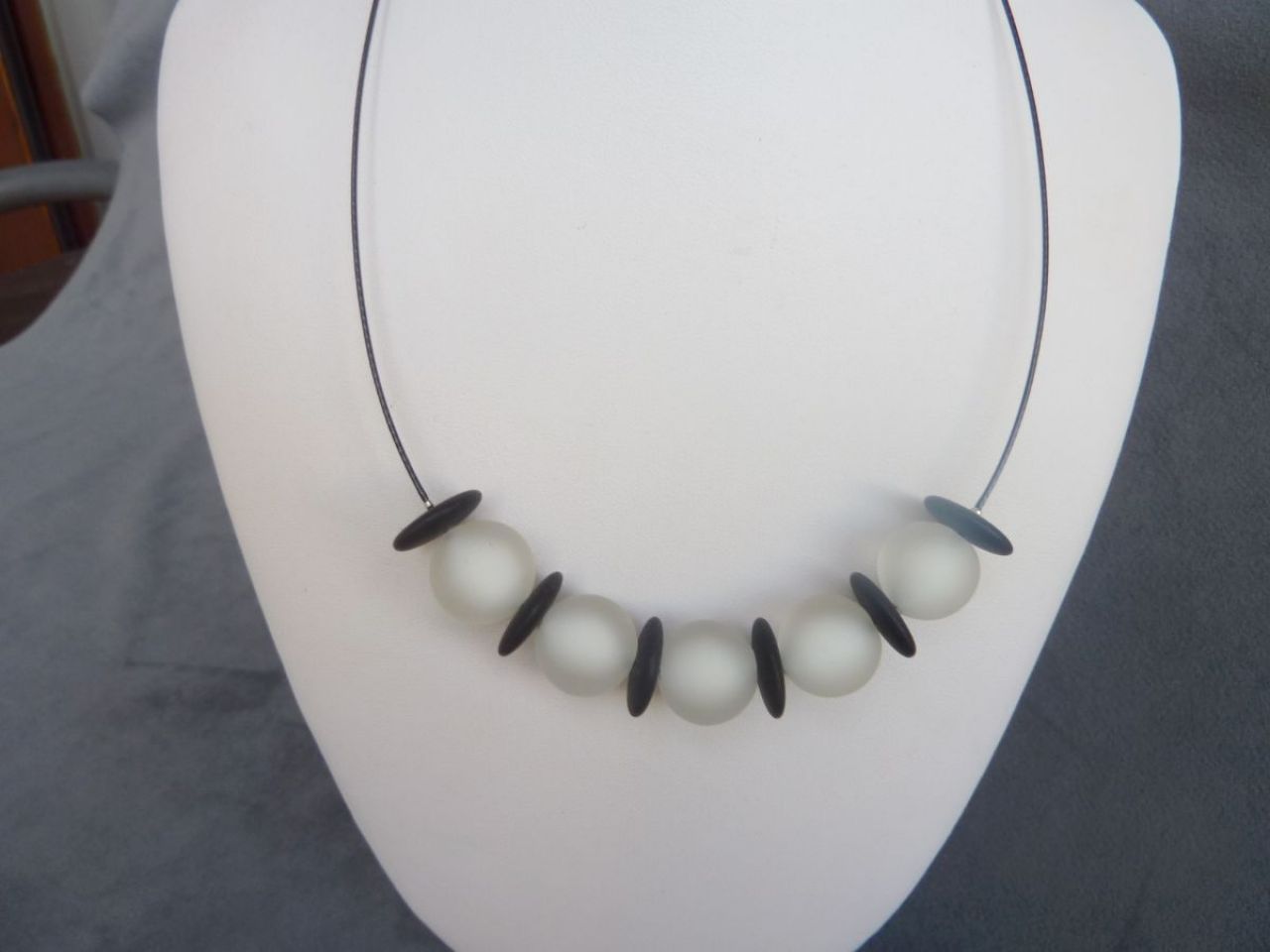 collier en verre de murano, collier femme 