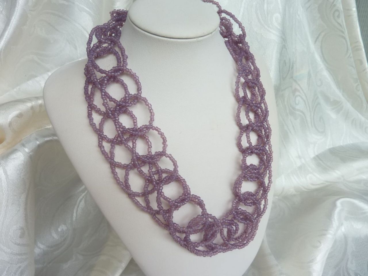 collier en verre de Murano 