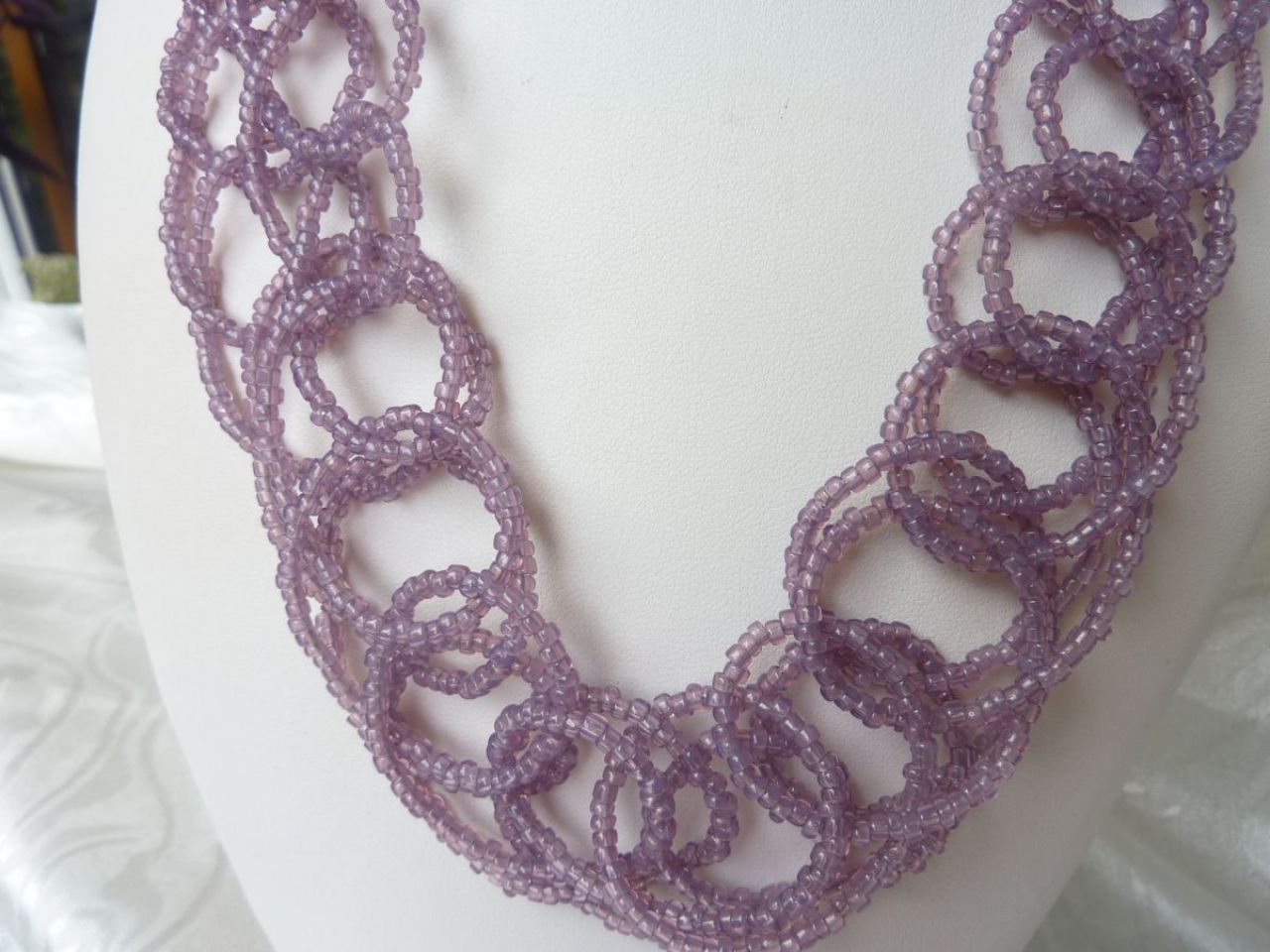 collier en verre de Murano 