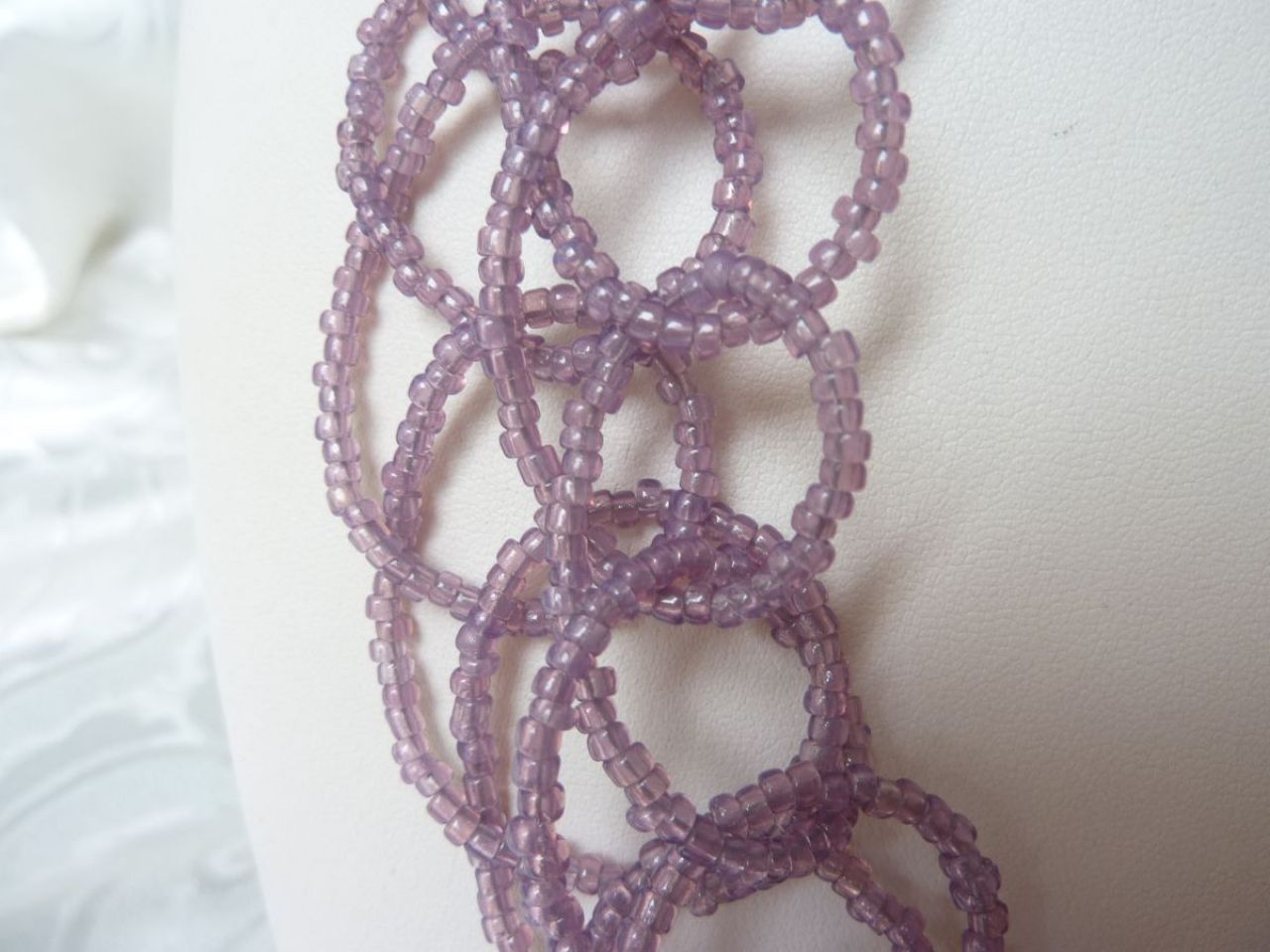 collier en verre de Murano 