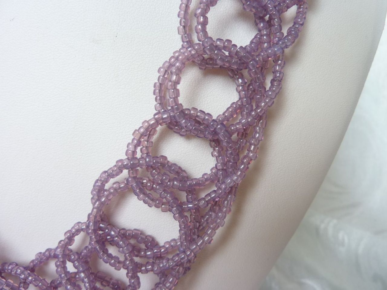 collier en verre de Murano 