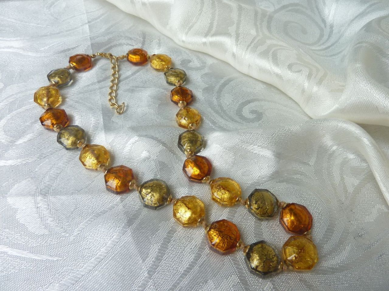 collier verre de Murano, bijoux en verre 