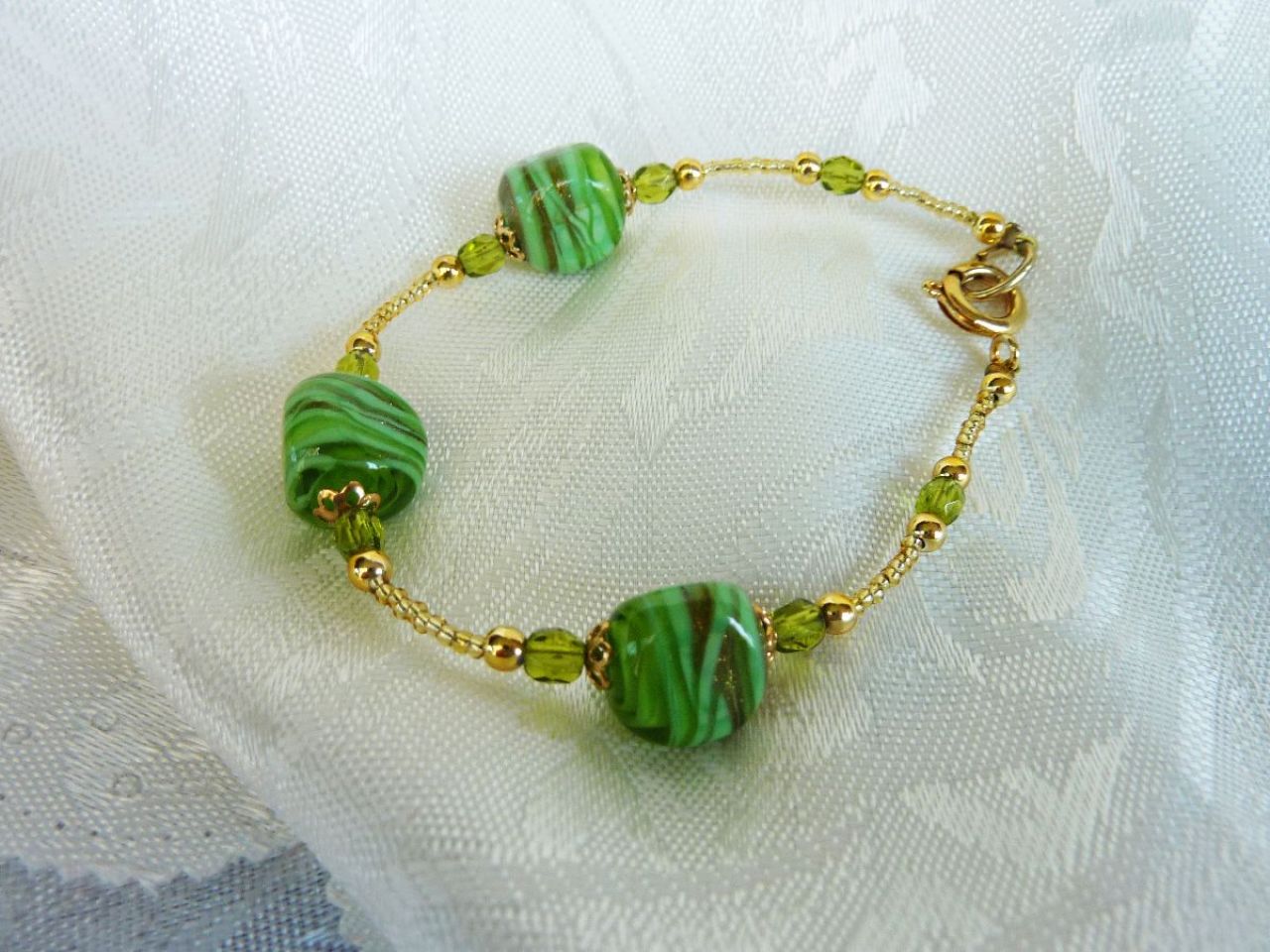 bracelet en verre de Murano 