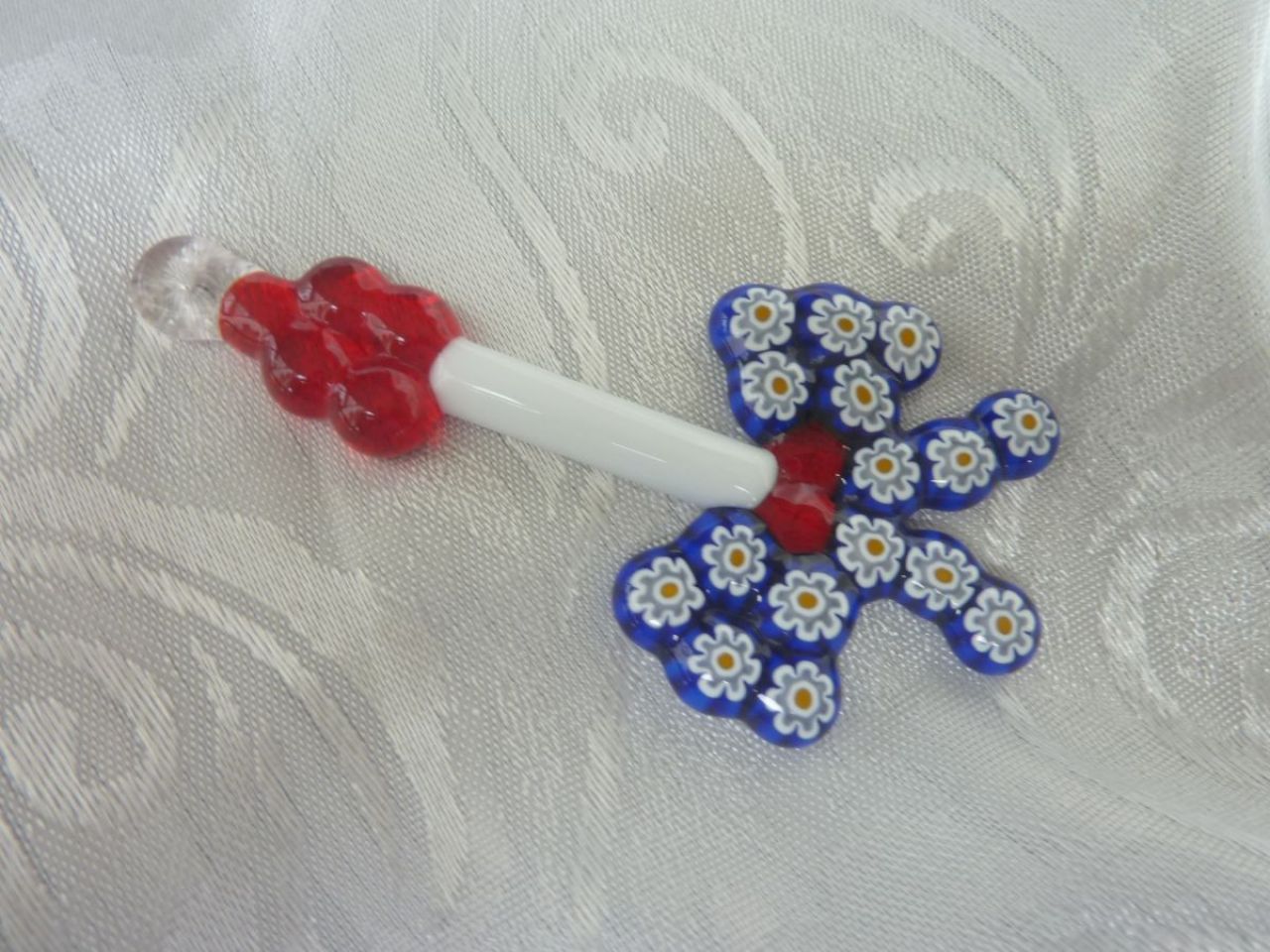 décoration de Noël, verre de Murano 