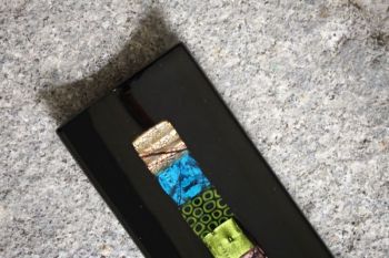 assiette en verre, verre de Murano, artisanat de Venise, IL Campiello 
