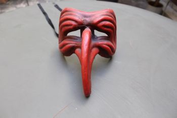 masque en papier mache