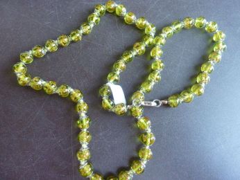 bijoux femme, collier femme en verre 