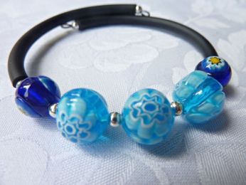 bracelet femme ou homme, bracelet perles de Venise