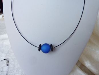 collier femme, collier verre de murano, collier artisanal