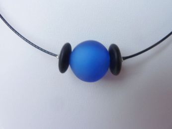 collier femme, collier verre de murano, collier artisanal 