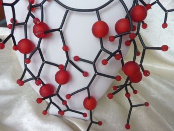 collier en verre de murano , bijou murano 